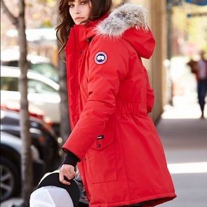 Red Canada Goose Coat